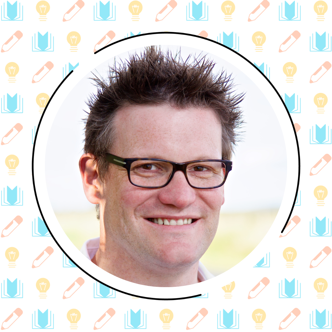 image of Greg Ashman, Science of Reading podcast guest, in the cognitive load theory episode.