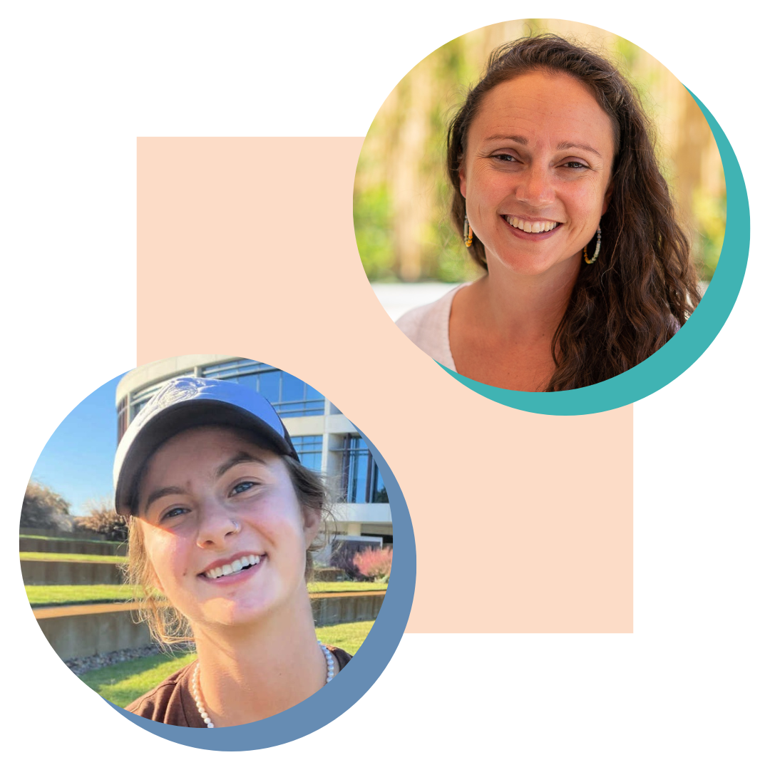 Sarah Strong and Gigi Butterfield