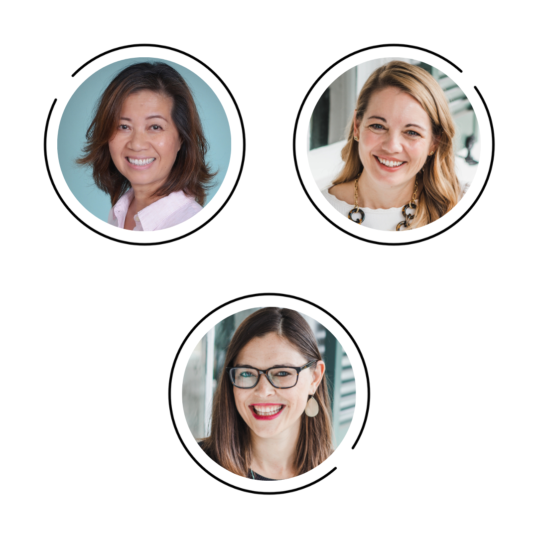 Fawn Nguyen, Christy Thompson, and Kassia Omohundro Wedekind