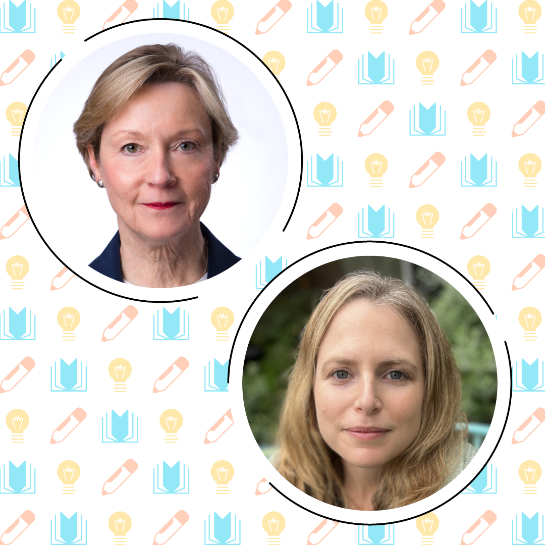 Guests on Science of Reading podcast Interim Episode 1 with Kelly Butler and Margaret Goldberg