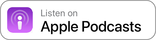 A button with the Apple Podcasts logo and text that reads "Listen on Apple Podcasts" on a white background, perfect for discovering science of reading training resources.